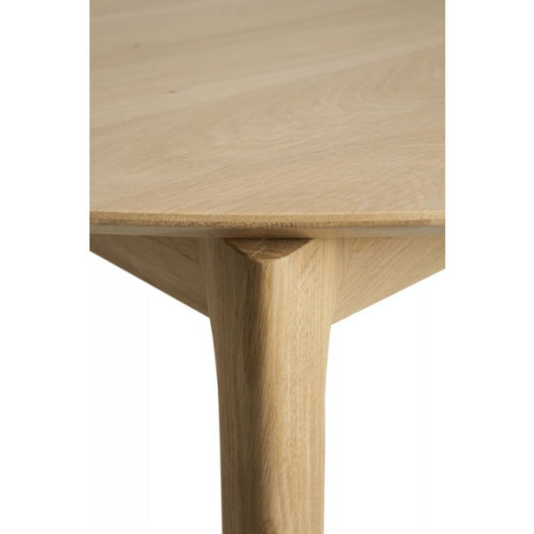 Ethnicraft Bok Round Extension Table Framework Office Furniture